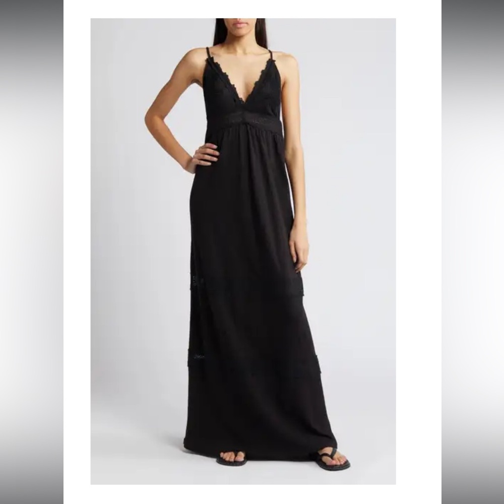 Black ASOS Design Maxi Dress